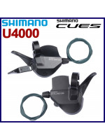 Комплект манеток SHIMANO CUES SL-U4000 2×9 СКОРООСТЕЙ (левая И ПРАВА)